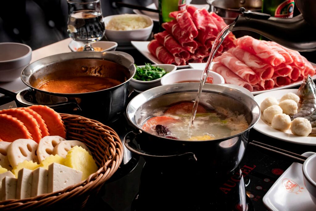 L'accompagnement de la fondue chinoise - Picture of Domo, Merignac -  Tripadvisor