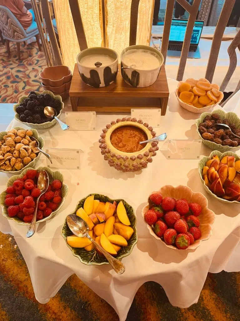 Le brunch luxueux des Jardins du Presbourg