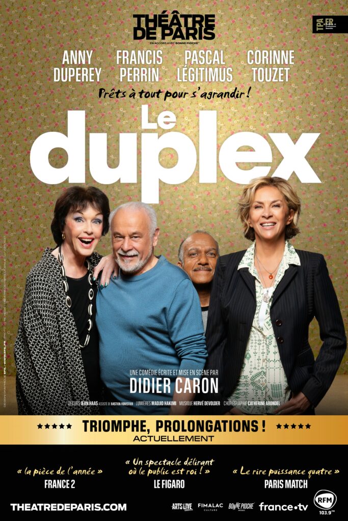 Le Duplex, une pièce de théâtre, à mourir de rire